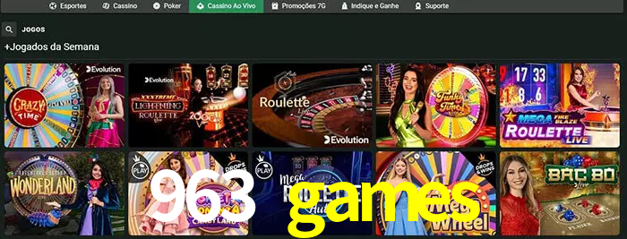 963 games bet