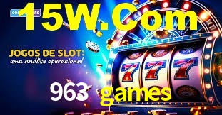 APP oficial da 963 games para mobile