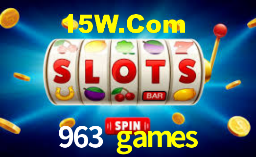 Interface do App 963 games